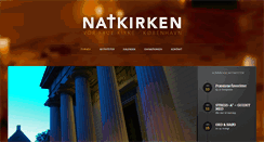 Desktop Screenshot of natkirken.dk