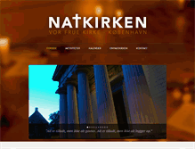 Tablet Screenshot of natkirken.dk